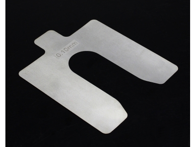 Customized stainless steel U slotted shims